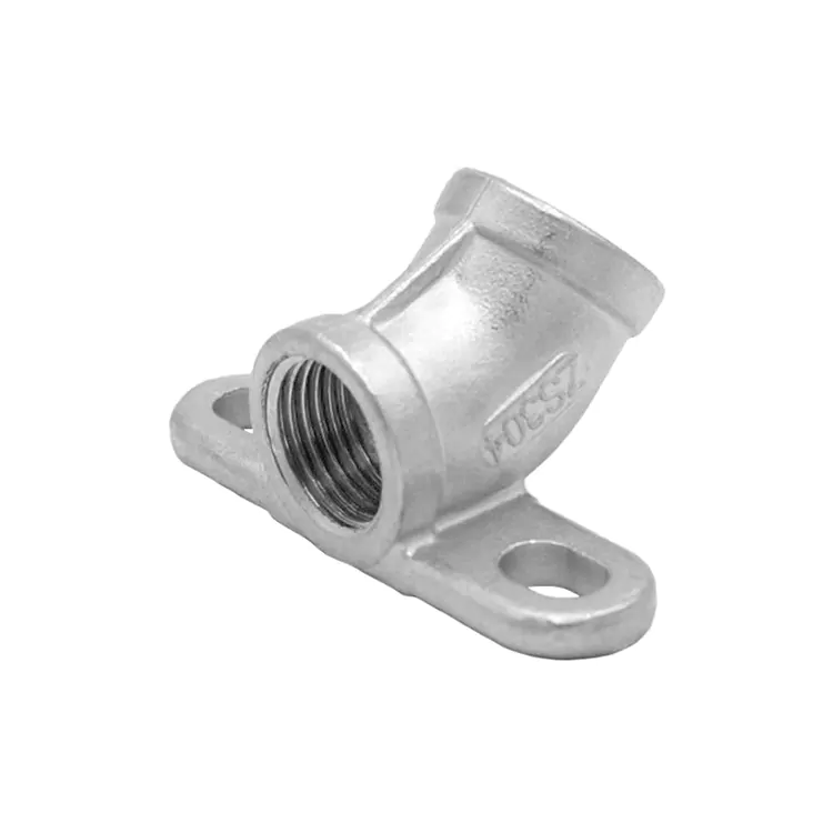 I-45-Degree Elbow kunye ne-Mounting Bracket