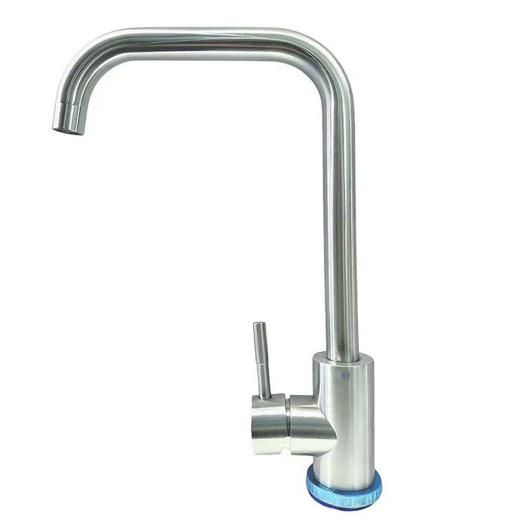 Gooseneck Brushed Umxhubi Kitchen Faucet