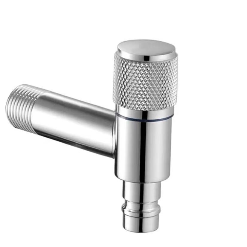 Eyongeziweyo Knurled Handle Water-Stop Angle Valve Eyongeziweyo Knurled Handle Water-Stop Angle Valve
