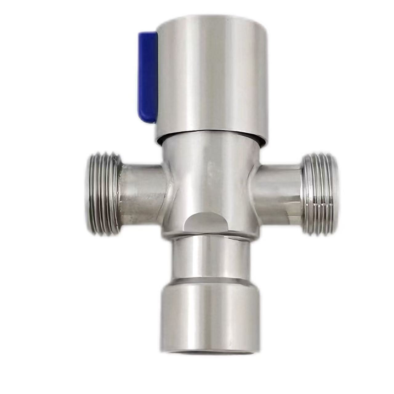 Umsonto wangaphakathi we-180-iDigri ye-Three-Way Water Diverter Valve