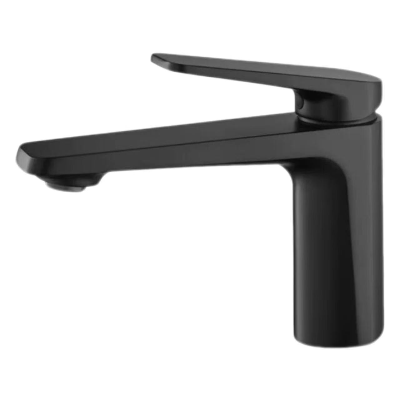 I-Matte Black-Handle Long-Handle Minimalist Dragon faucet