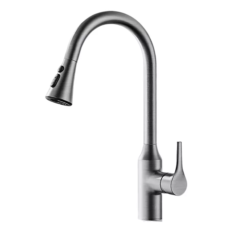 Tsala-Phuma uJikelezisa iFaucet yaseKitchen eshushu kunye nebandayo