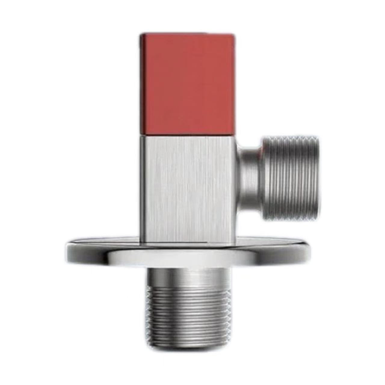 Ebomvu NeBlue Label yesikwere IsiQinisekiso seSifudumezi saManzi seToilet ye-Angle Valve Ebomvu NeBlue Label yesikwere IsiQinisekiso seSifudumezi saManzi seToilet ye-Angle Valve