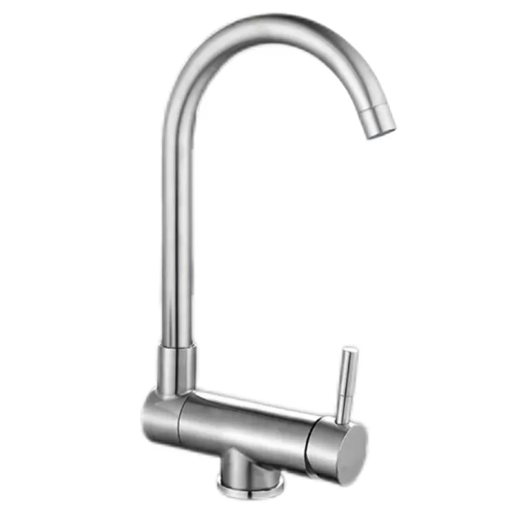 Iyajikeleza, iyasongeka, iKitchen egobileyo ePhezulu kunye neFaucet ebandayo Iyajikeleza, iyasongeka, iKitchen egobileyo ePhezulu kunye neFaucet ebandayo