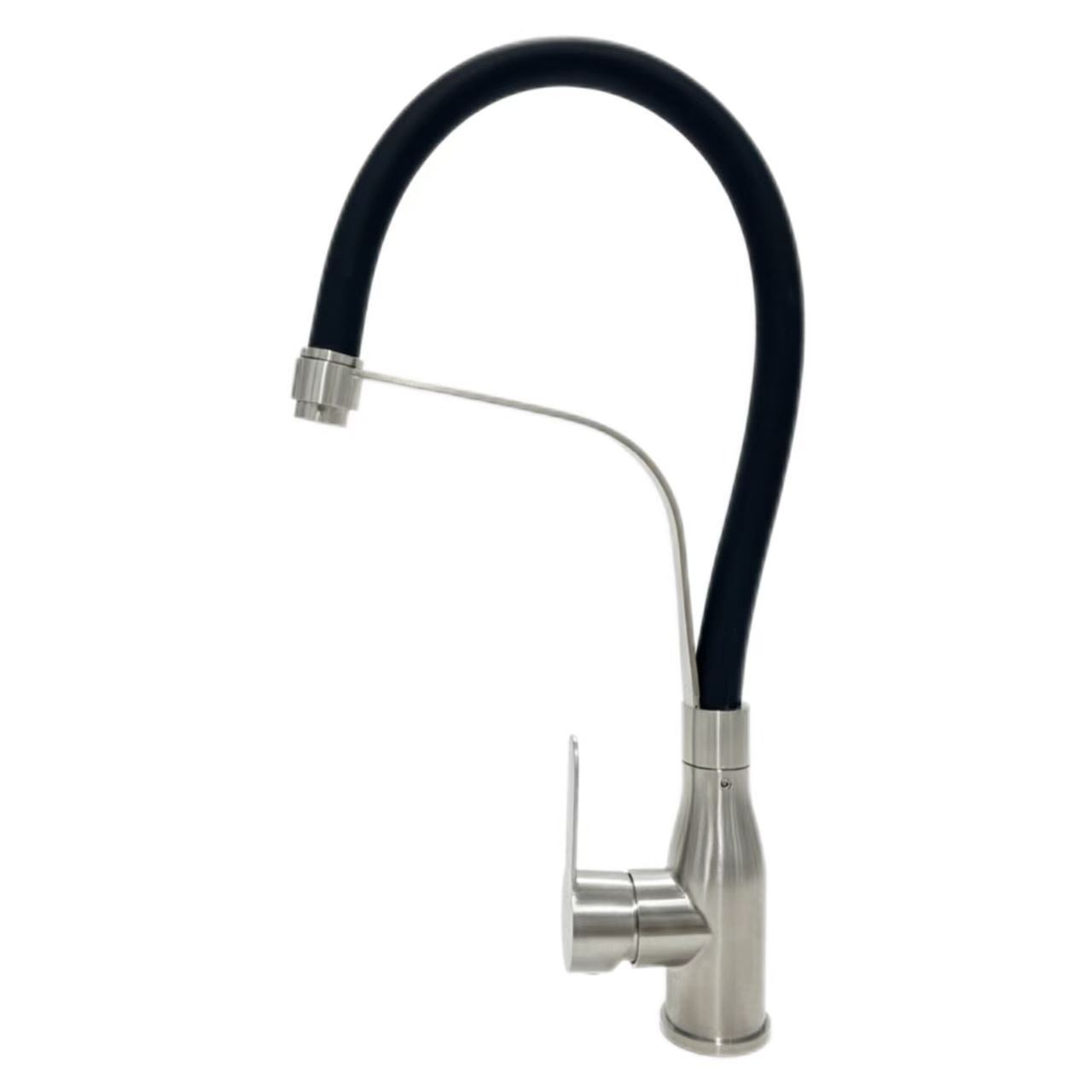 I-Silicone Flexible Ukutsalwa ngaphandle kweFaucet yamanzi ashushu kunye nabandayo