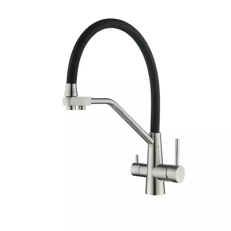 I-Silicone yokutsalwa kwe-Hose 3-in-1 iFaucethi yamanzi ashushu kunye nabandayo