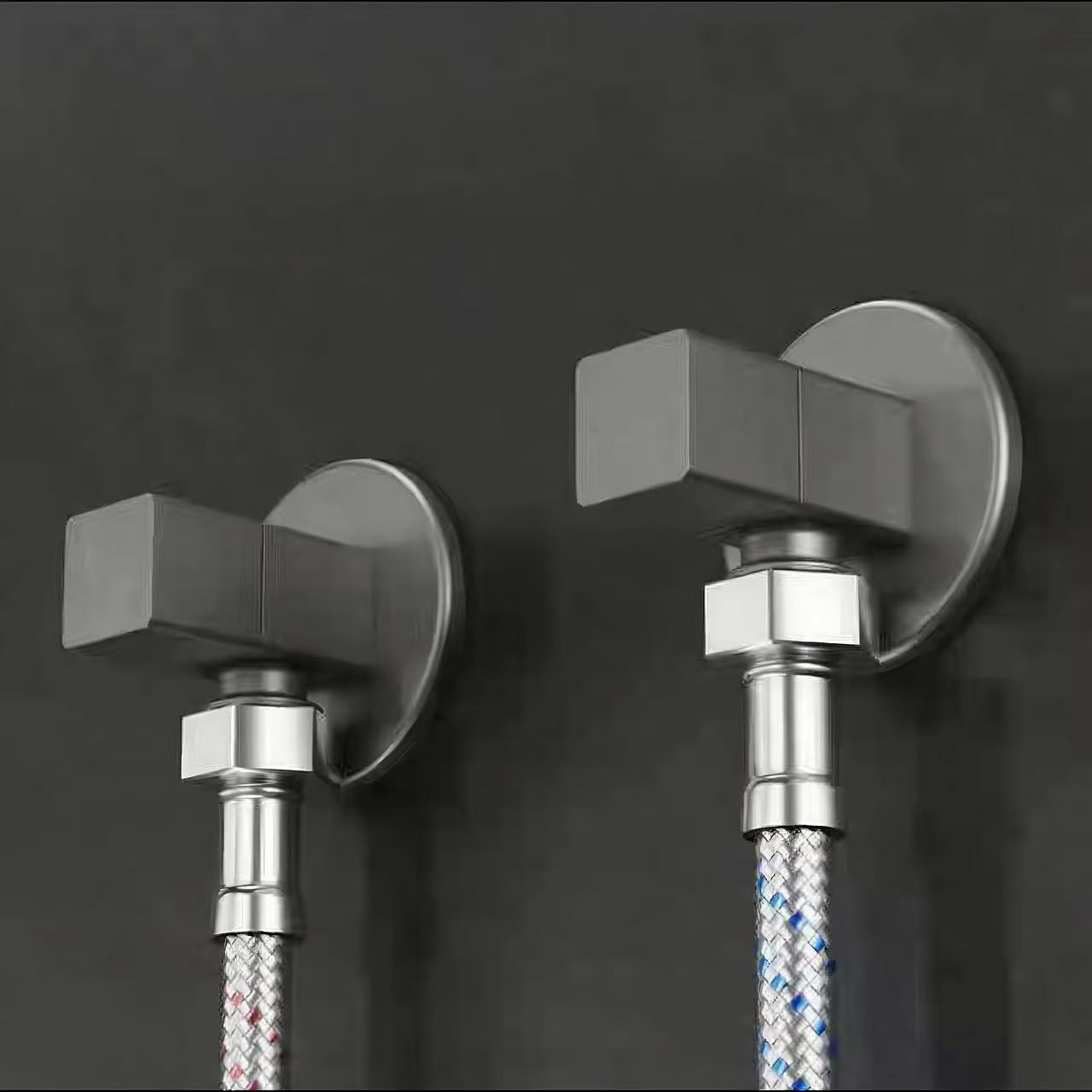 IValve yeAngle yesikwere yeBathroom yeNdawo yokuhlambela yeHlabathi iValve yokungena yaManzi IValve yeAngle yesikwere yeBathroom yeNdawo yokuhlambela yeHlabathi iValve yokungena yaManzi